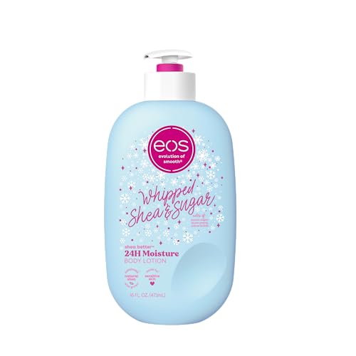 eos Shea Better Body Lotion, 24-Hour Moisture Skin Care, Lightweight & Non-Greasy