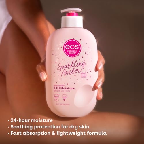 eos Shea Better Body Lotion, 24-Hour Moisture Skin Care, Lightweight & Non-Greasy