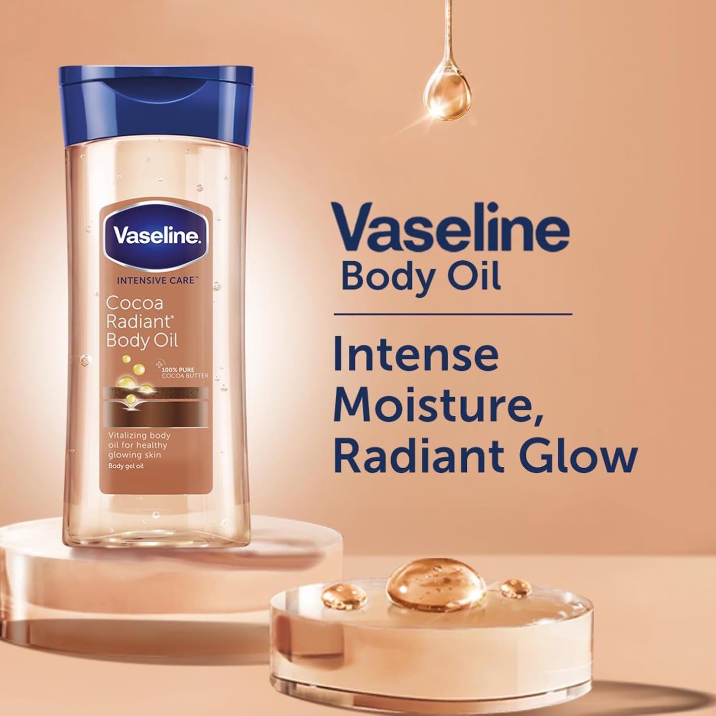 Vaseline Intensive Care Cocoa Radiant Vitalizing Body Oil