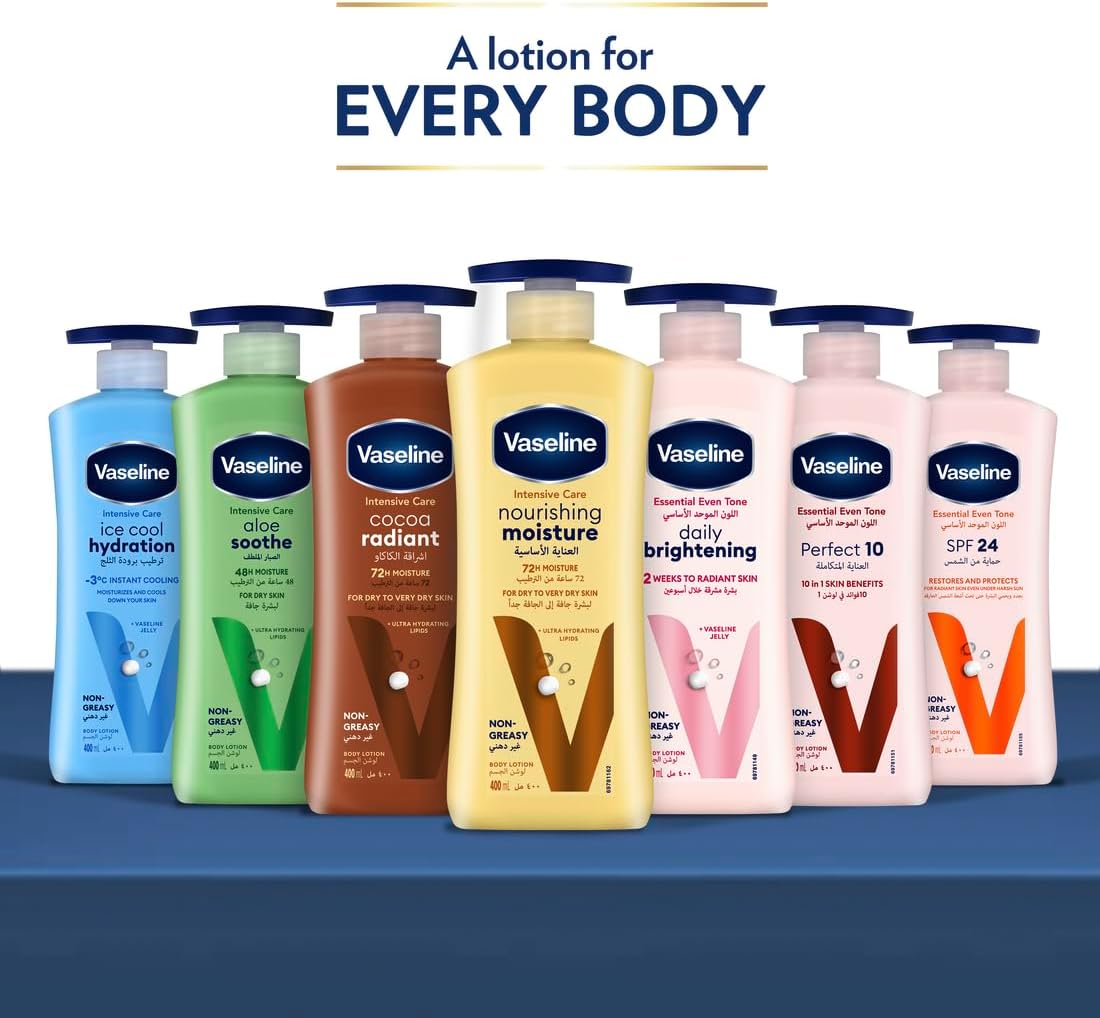 Vaseline Cocoa Radiant Body Lotion x1, x2, x3