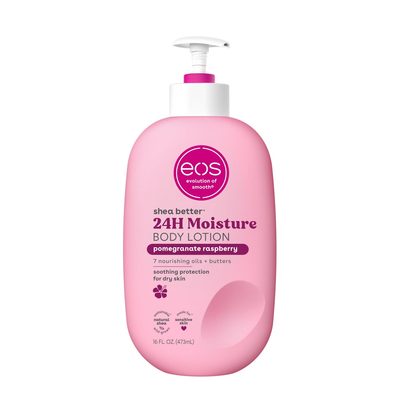 eos Shea Better Body Lotion, 24-Hour Moisture Skin Care, Lightweight & Non-Greasy