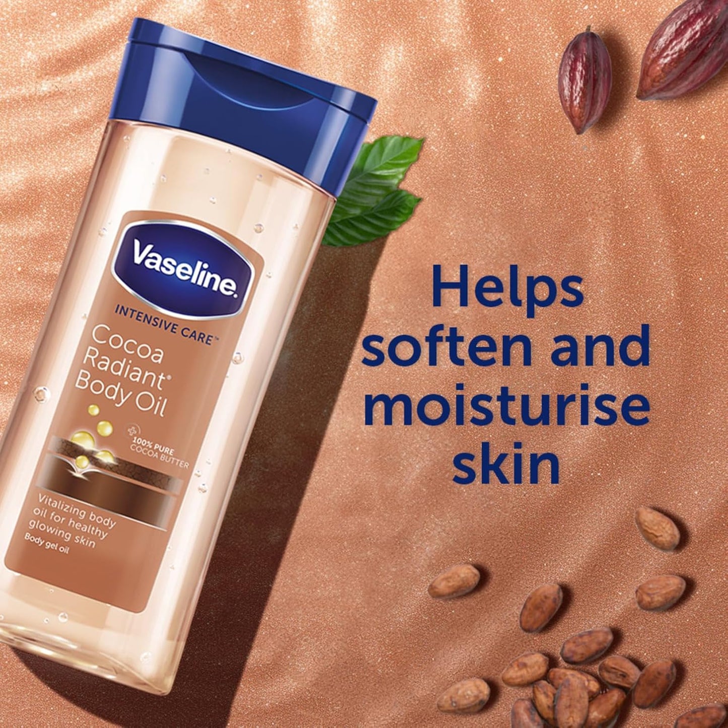 Vaseline Intensive Care Cocoa Radiant Vitalizing Body Oil